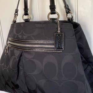 COACH LARGE MONOGRAM TOTE